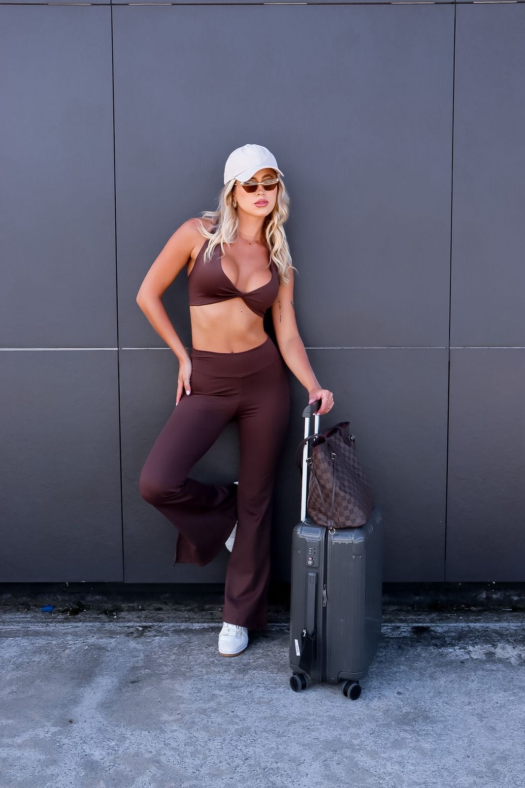 LEGGING FLARE - BORDÔ