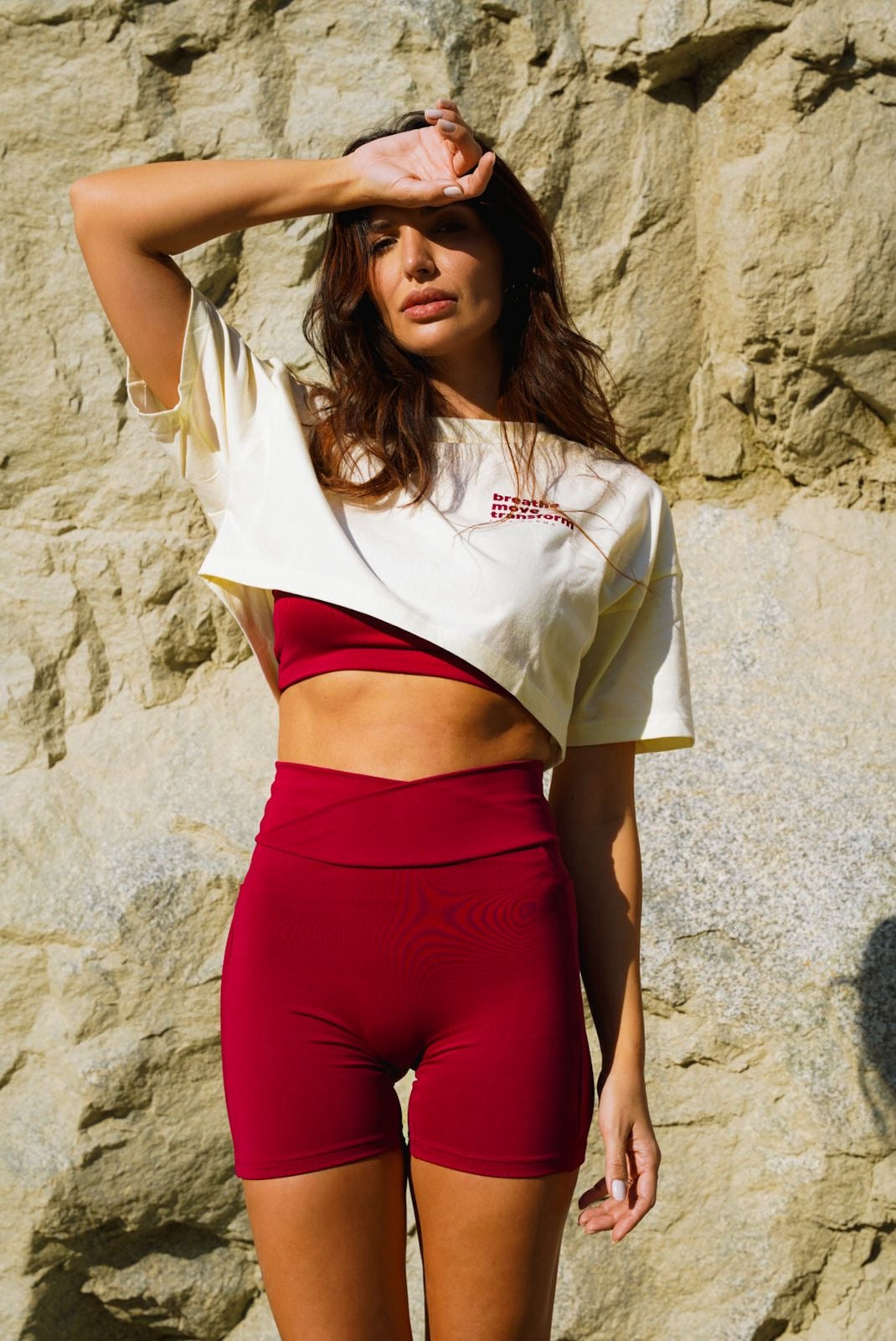 BLUSA CROPPED AURA - AMARELO MANTEIGA | Ref: 2050