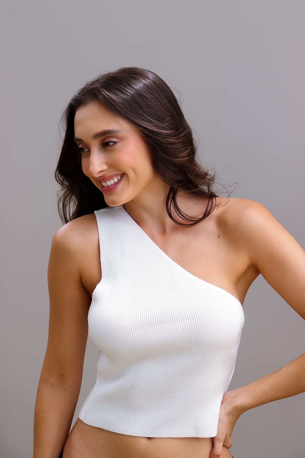 BLUSA MARA MAR - OFF-WHITE | REF: 1787 - Fina Forma Fitness