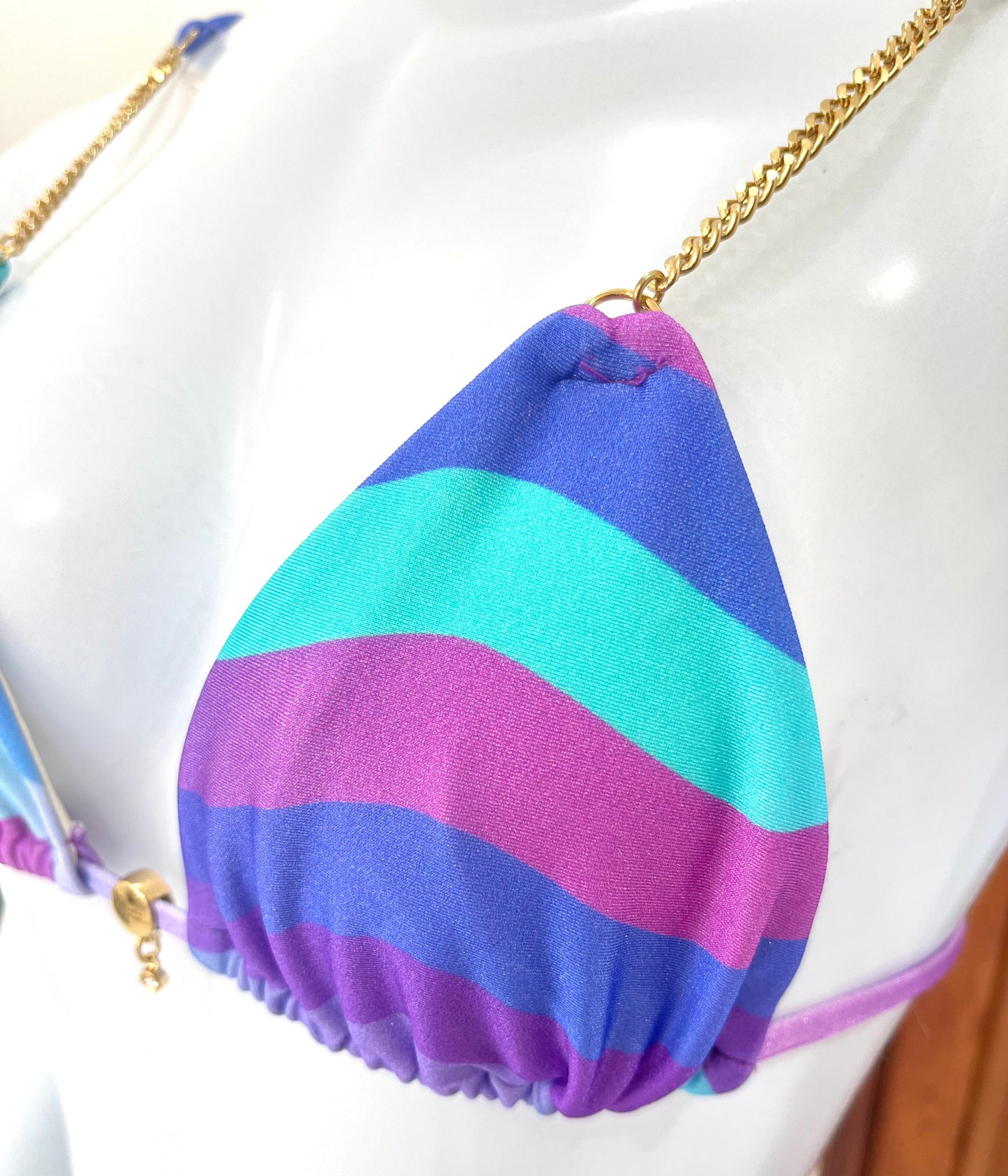 Top Liv Essência - LISTRADO ROXO