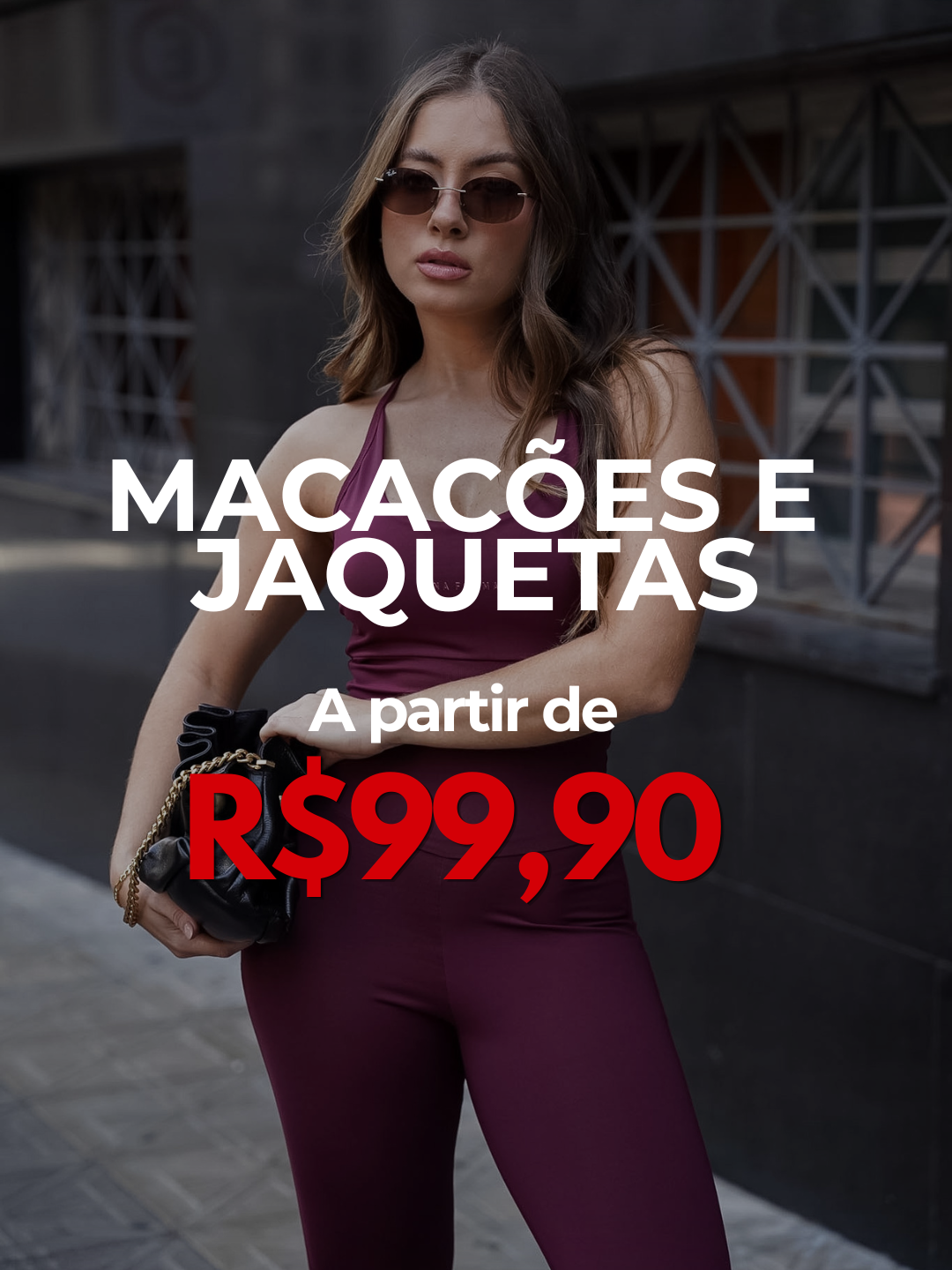 APARTIR DE 99,90 MACACÕES E JAQUETAS - Fina Forma Fitness