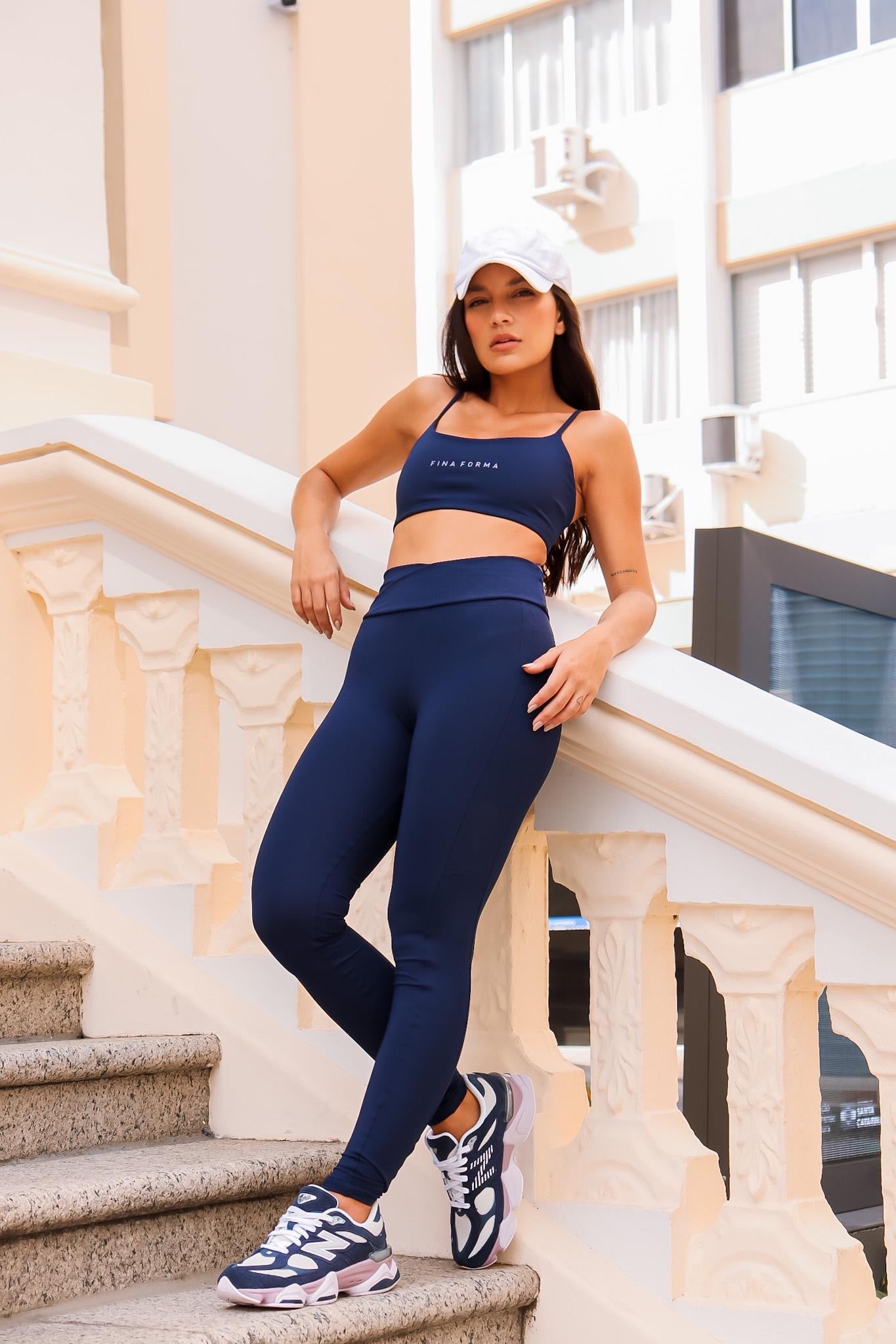 LEGGING REFLEXO - MARINHO | Ref: 1973