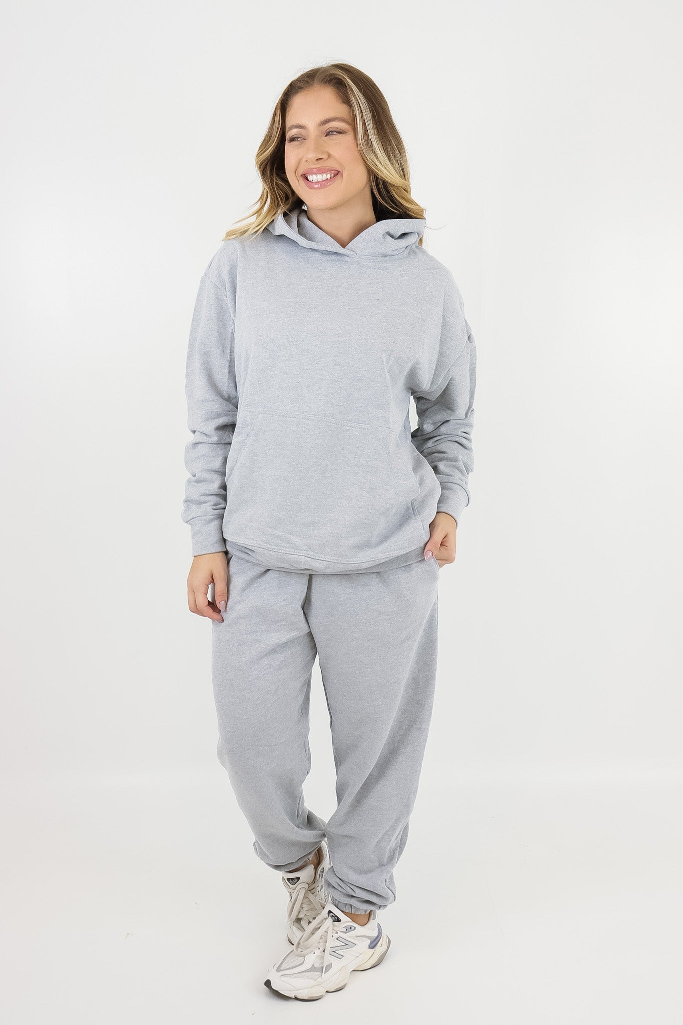 MOLETOM CHICAGO CAPUZ - CINZA | Ref: 1638 - Fina Forma Fitness