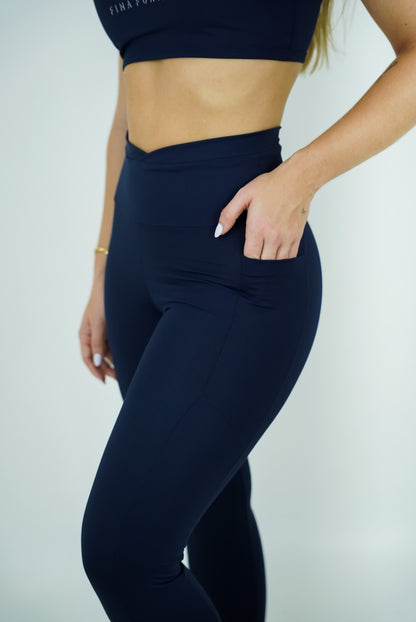 LEGGING COM BOLSO - AZUL MARINHO