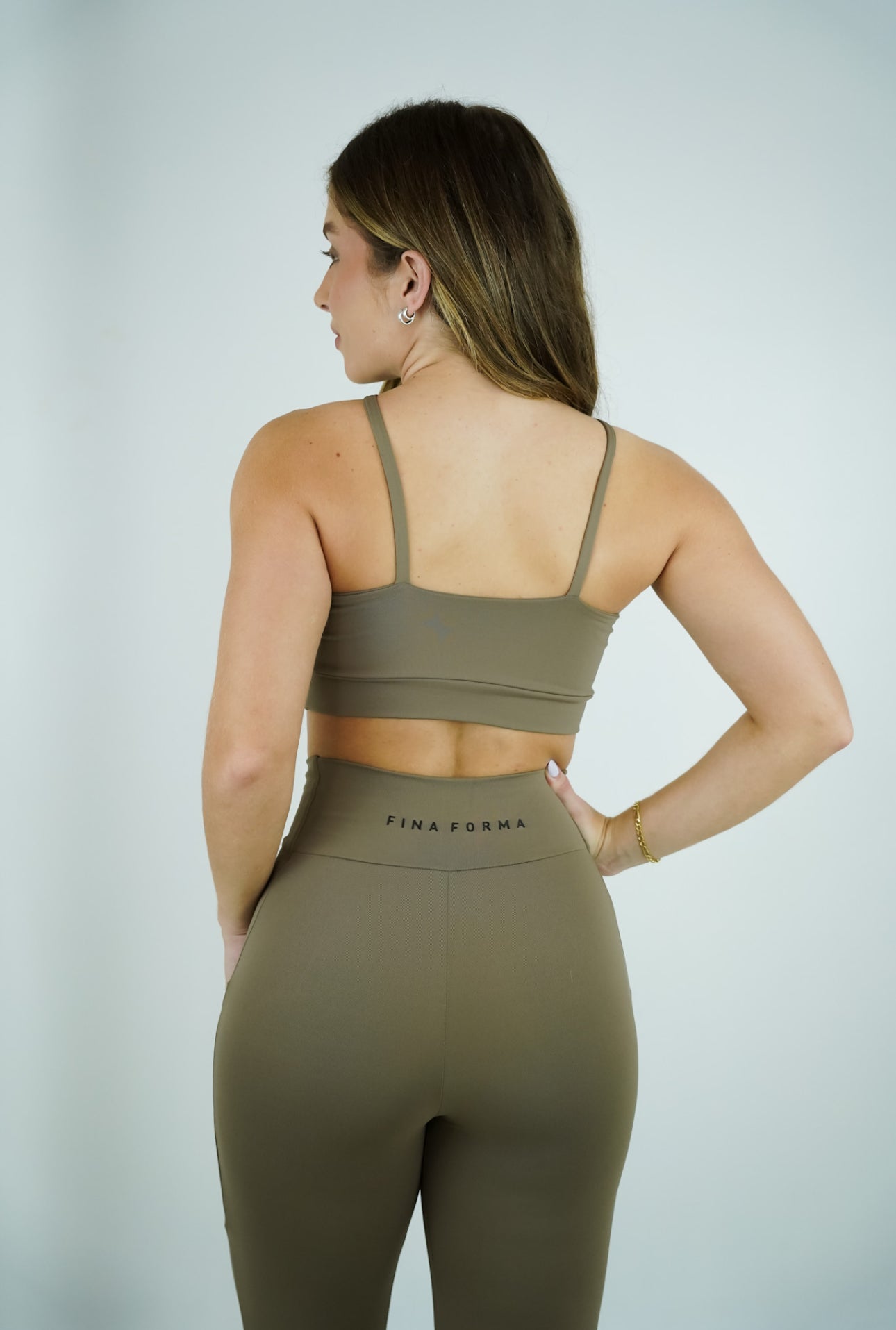 LEGGING COM BOLSO - CAPPUCCINO