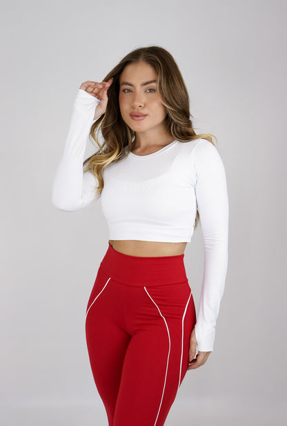 CROPPED NAMORADOS - BRANCO | Ref: 1980