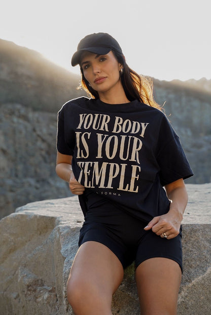 BLUSA OVER AURA - PRETO | Ref: 2051