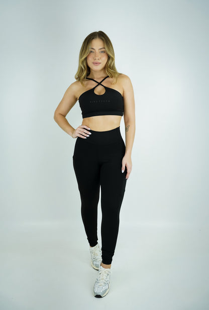 LEGGING COM BOLSO - PRETO