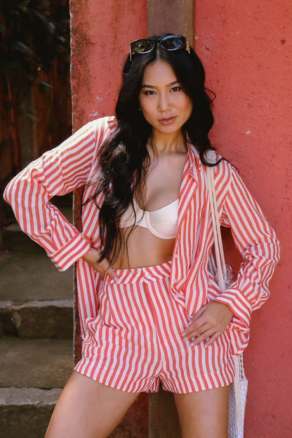 CAMISA SINTONIA - LARANJA