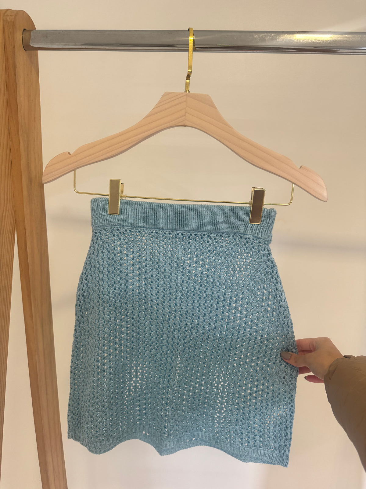 SAIA CONTEMPORÂNEA - AZUL BEBÊ - Fina Forma Fitness