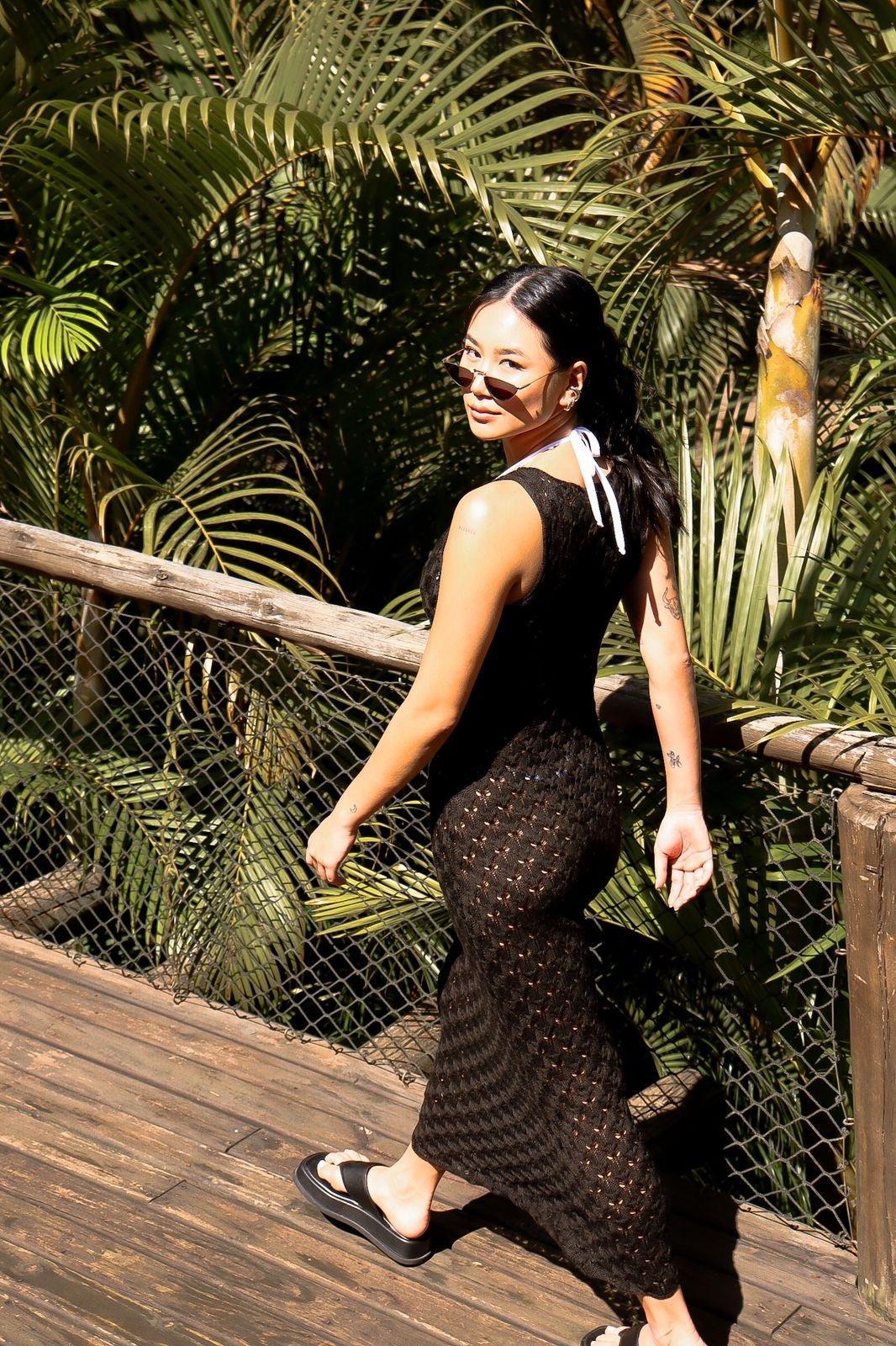 SAÍDA VINTAGE - PRETO - Fina Forma Fitness