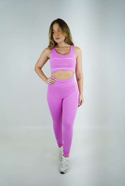 LEGGING COM BOLSO - ROSA