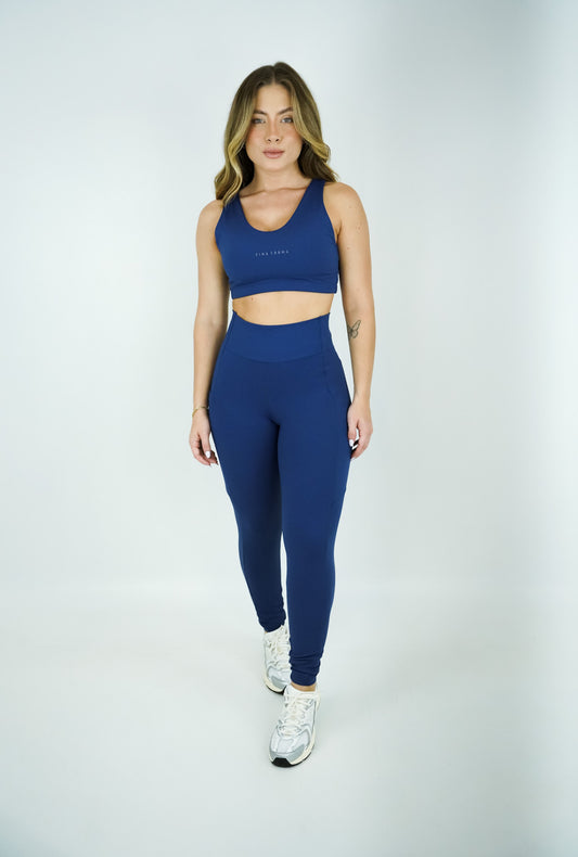 LEGGING COM BOLSO - AZUL MARINHO