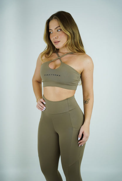 LEGGING COM BOLSO - CAPPUCCINO