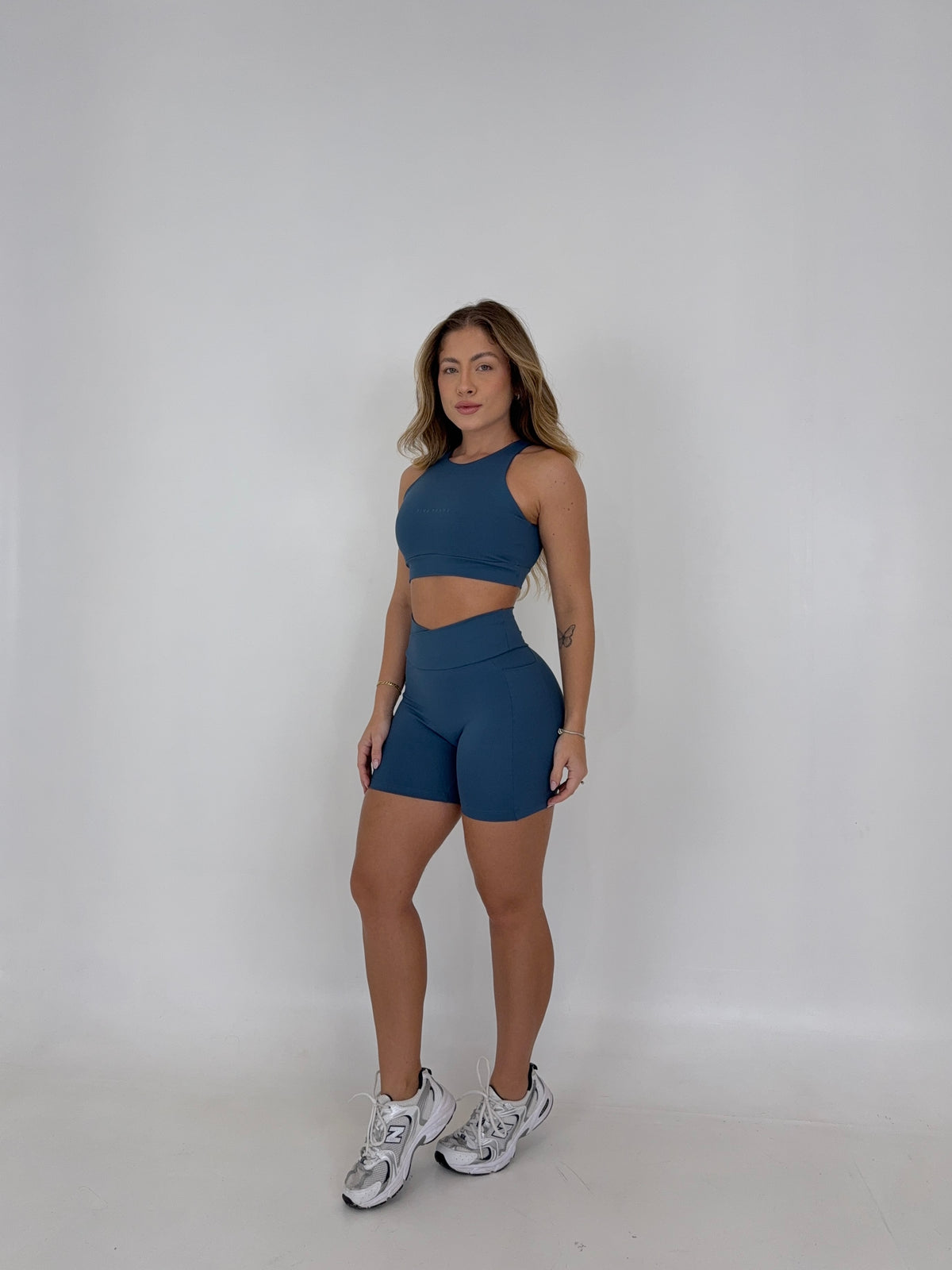 CROPPED AURA - AZUL CÉU | Ref: 2048 - Fina Forma Fitness