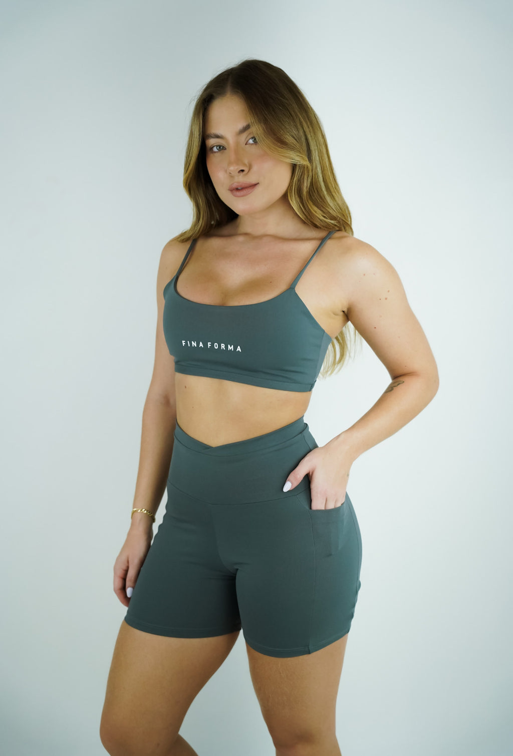 Bermuda com bolso - Fina Forma Fitness
