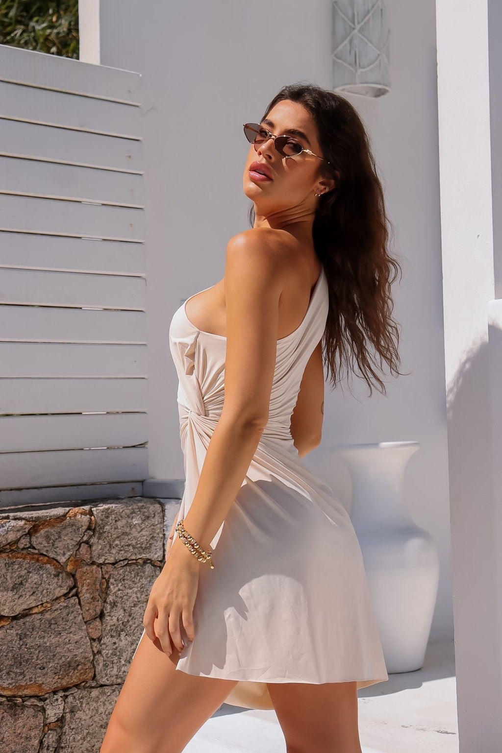 SAIDA CURTA FRESH - OFF-WHITE - Fina Forma Fitness