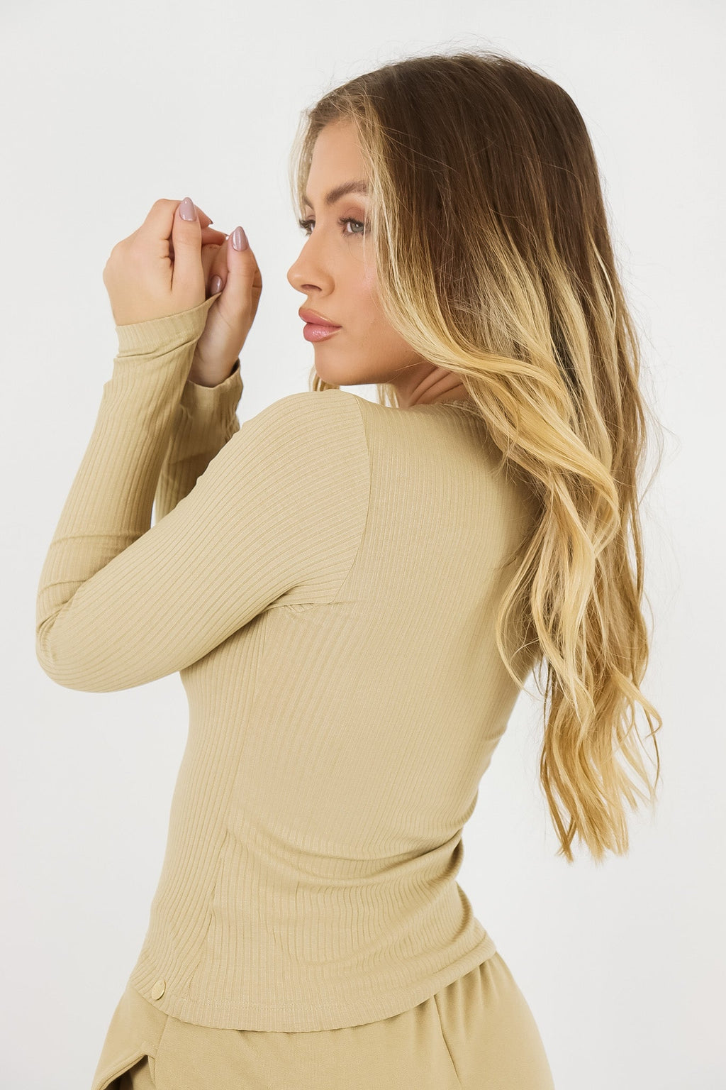 Blusa Dubai Manga Longa - Fina Forma Fitness