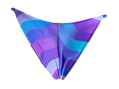 Calcinha Yas Essência - LISTRADO ROXO