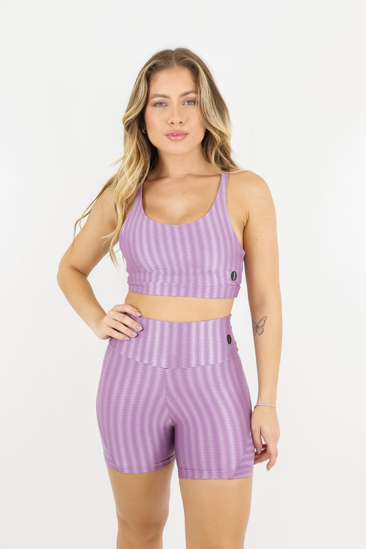 BERMUDA HIT - LILÁS | Ref: 1682 - Fina Forma Fitness