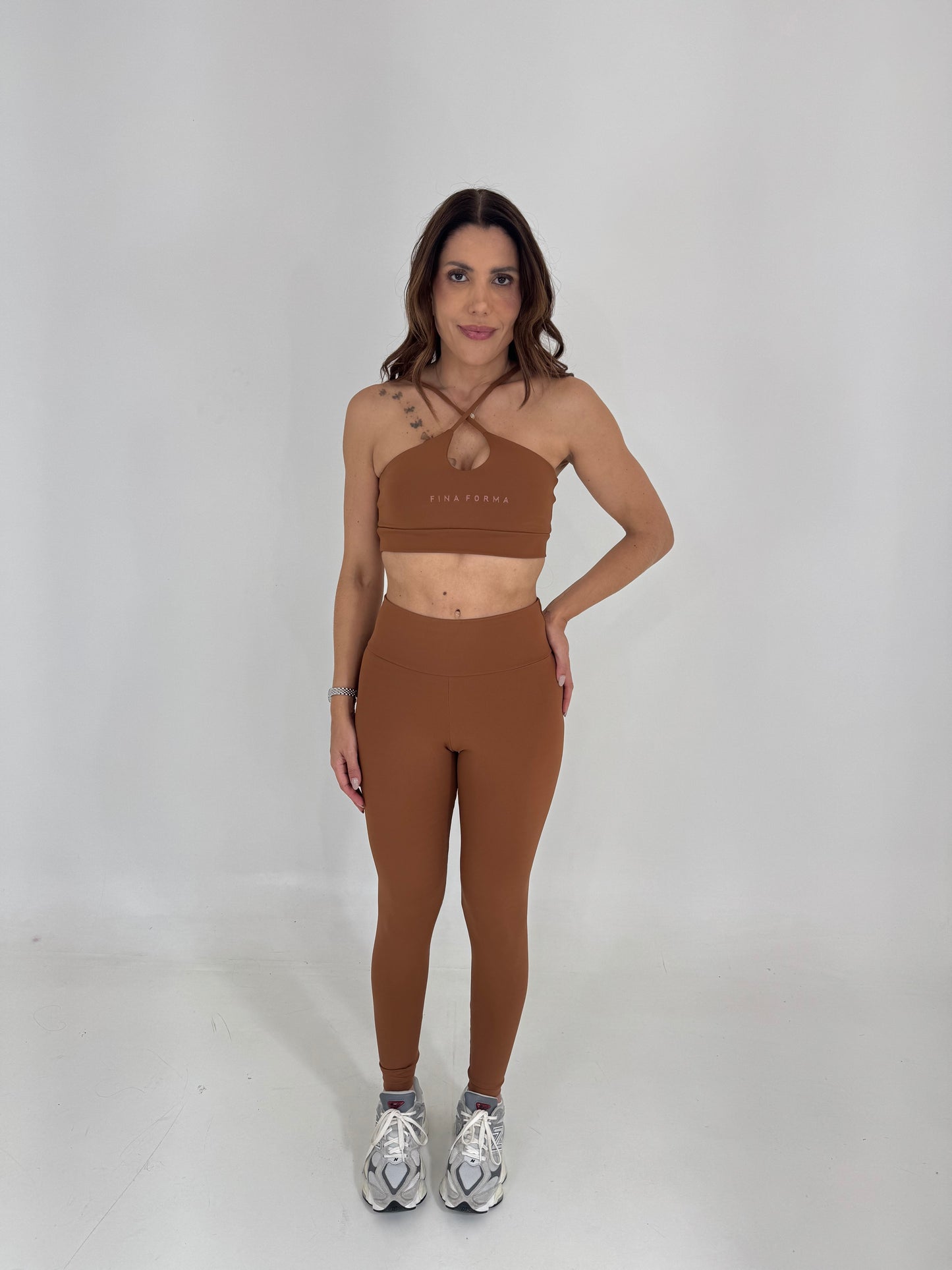 LEGGING RETA BÁSICA - DOCE DE LEITE