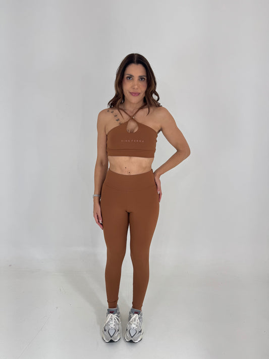 LEGGING RETA BÁSICA - DOCE DE LEITE