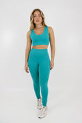 LEGGING LEVE - VERDE ÁGUA | Ref: 1685 - Fina Forma Fitness