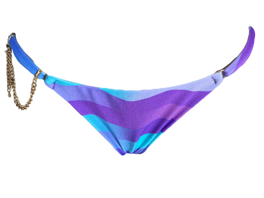 Calcinha Yas Essência - LISTRADO ROXO