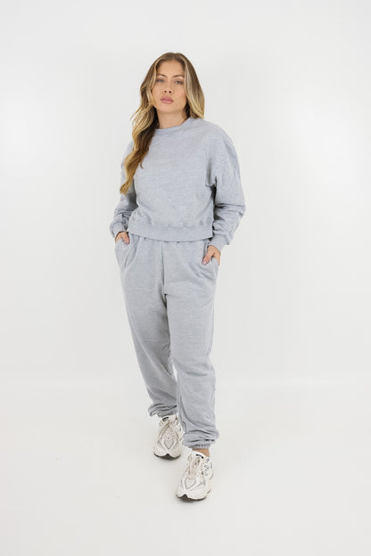 MOLETOM CHICAGO - CINZA | Ref: 1638 - Fina Forma Fitness