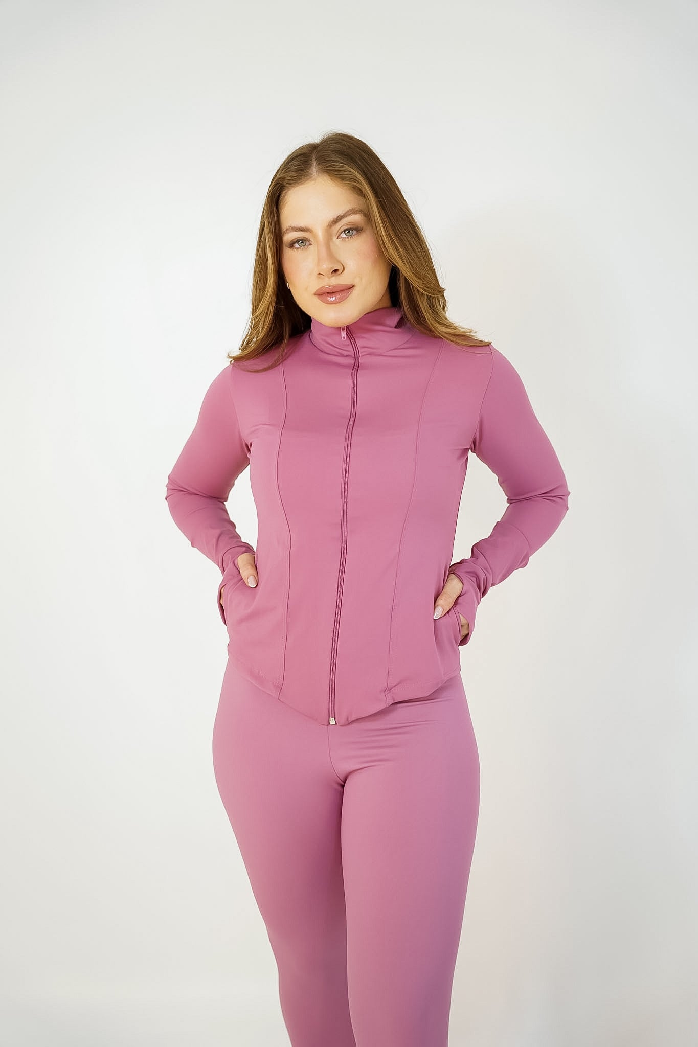 Jaqueta com bolso - Fina Forma Fitness