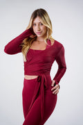 Blusa Transpassada City - Fina Forma Fitness