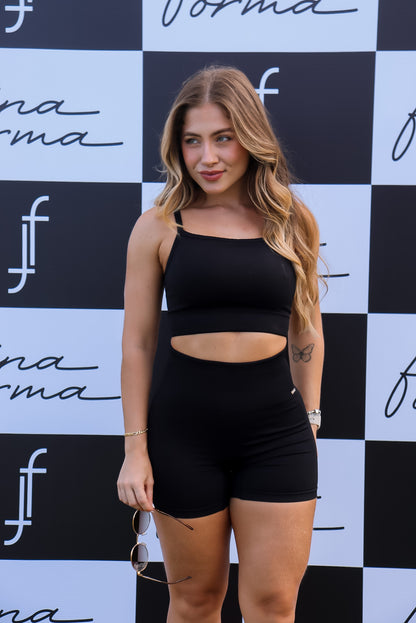 BERMUDA SEM COSTURA - PRETO