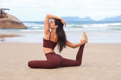 TOP RAIZ - MARROM | Ref: 1906 - Fina Forma Fitness