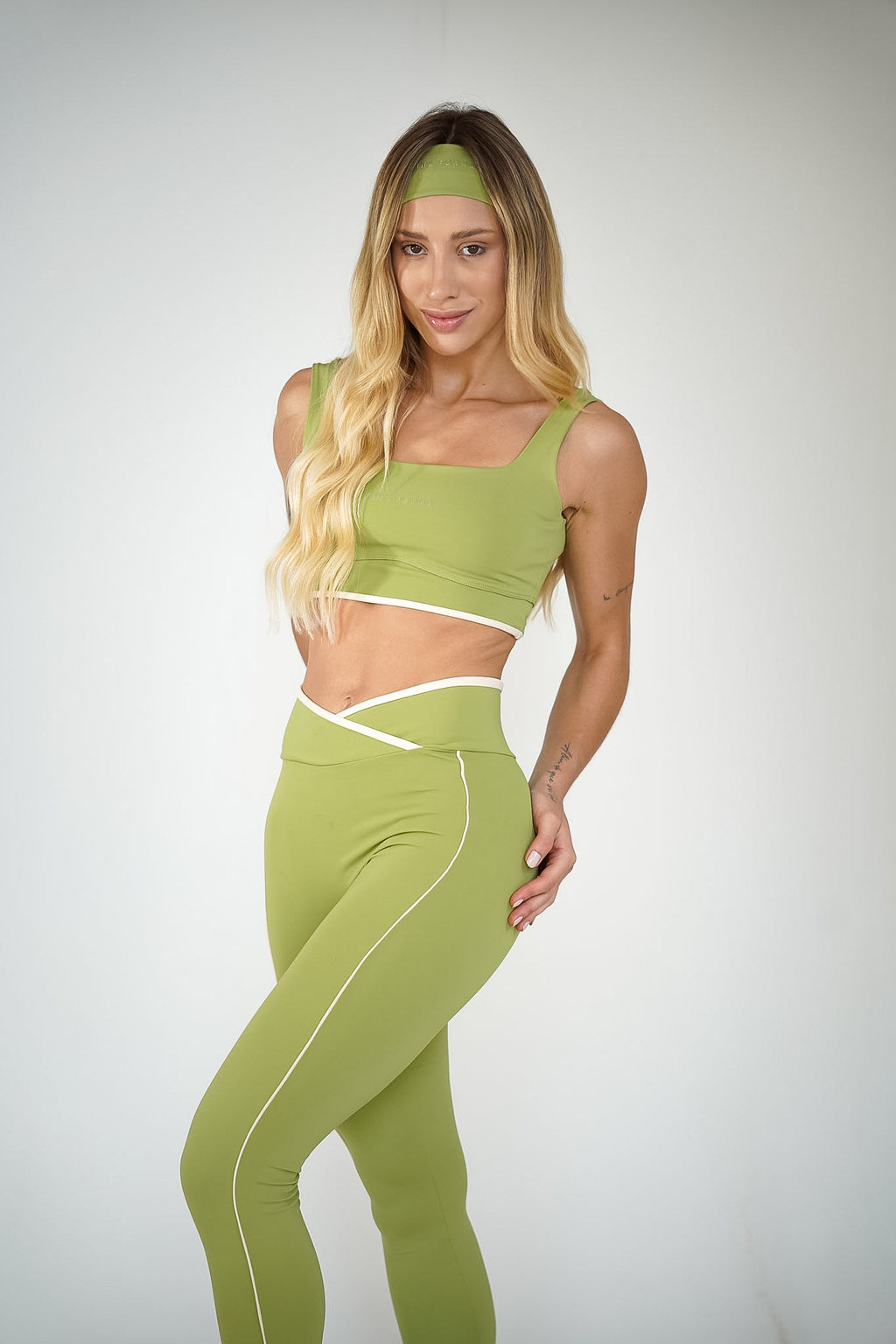 Legging Flora Capim Limão — Fresh Collection