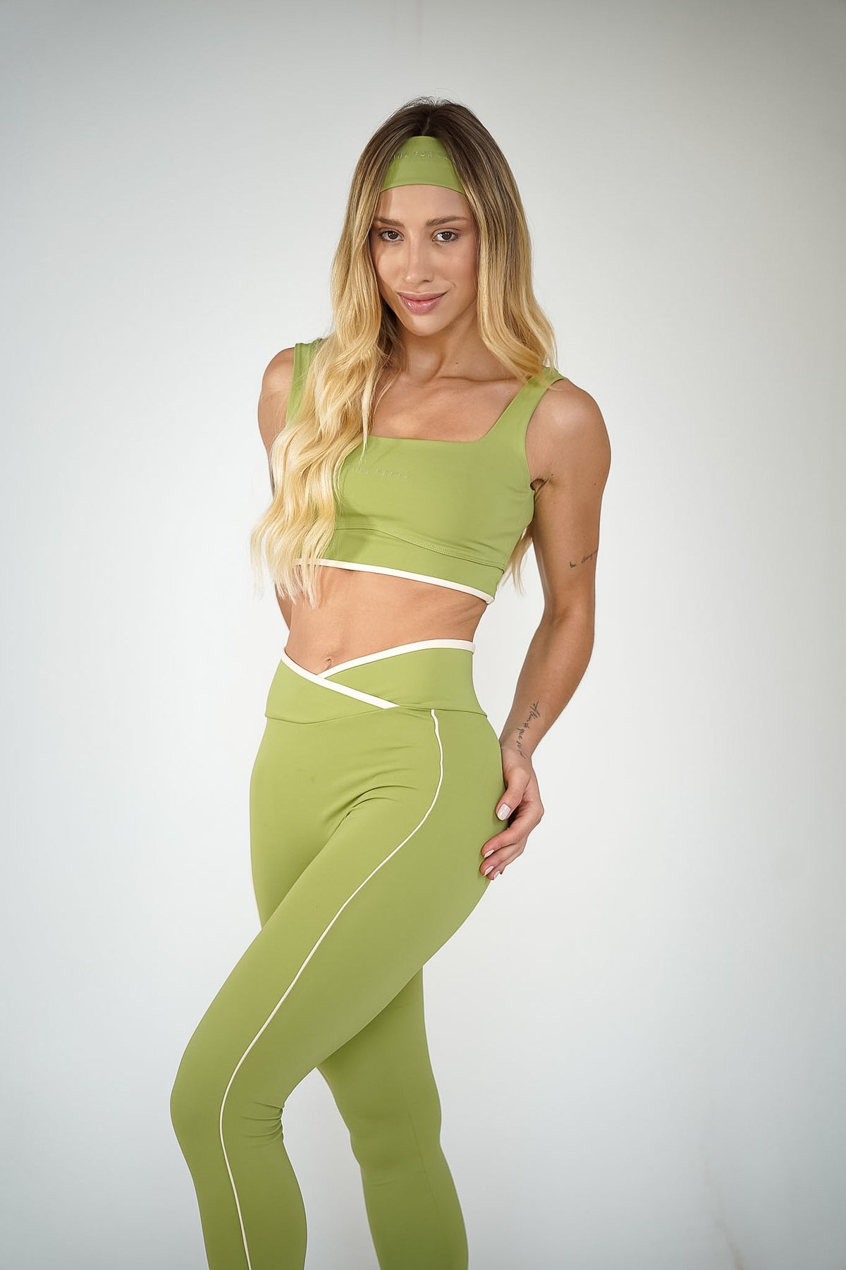 Legging Flora Capim Limão — Fresh Collection