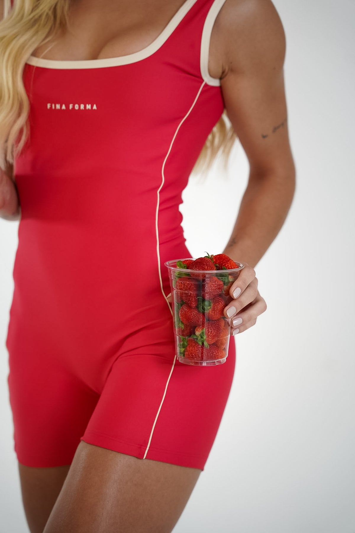 Macaquinho Flora Framboesa — Fresh Collection