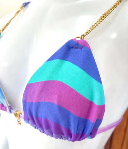 Top Liv Essência - LISTRADO ROXO