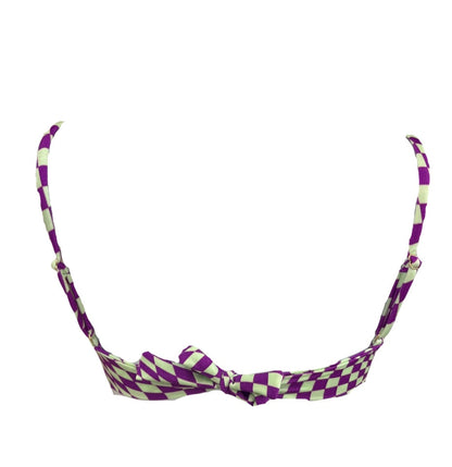 Top Sea Essência - QUADRICULADO ROXO