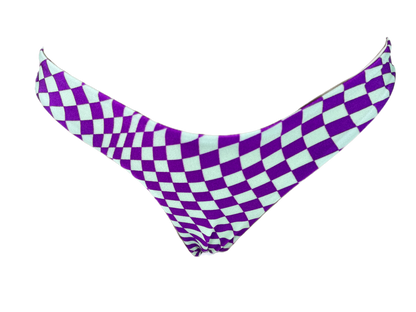 Calcinha Ocean Essência - QUADRICULADO ROXO