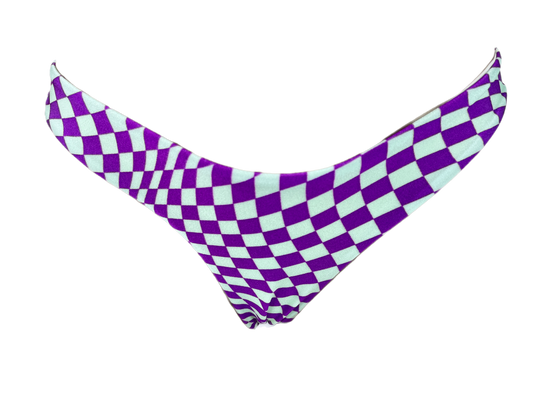 Calcinha Ocean Essência - QUADRICULADO ROXO