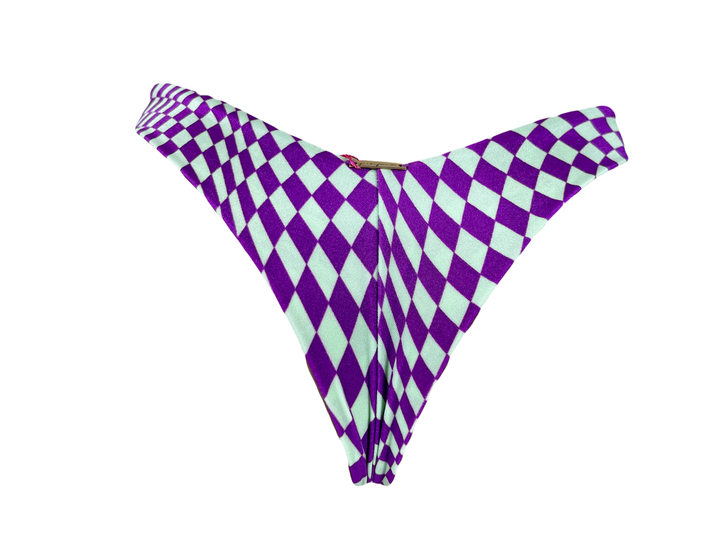 Calcinha Ocean Essência - QUADRICULADO ROXO