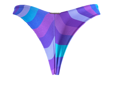 Calcinha Ocean Essência - LISTRADO ROXO